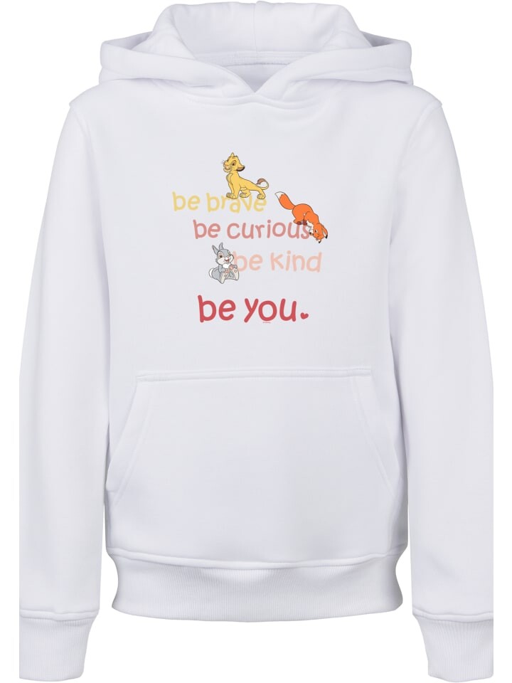 

Худи F4NT4STIC Disney Be Brave Be Curious, белый