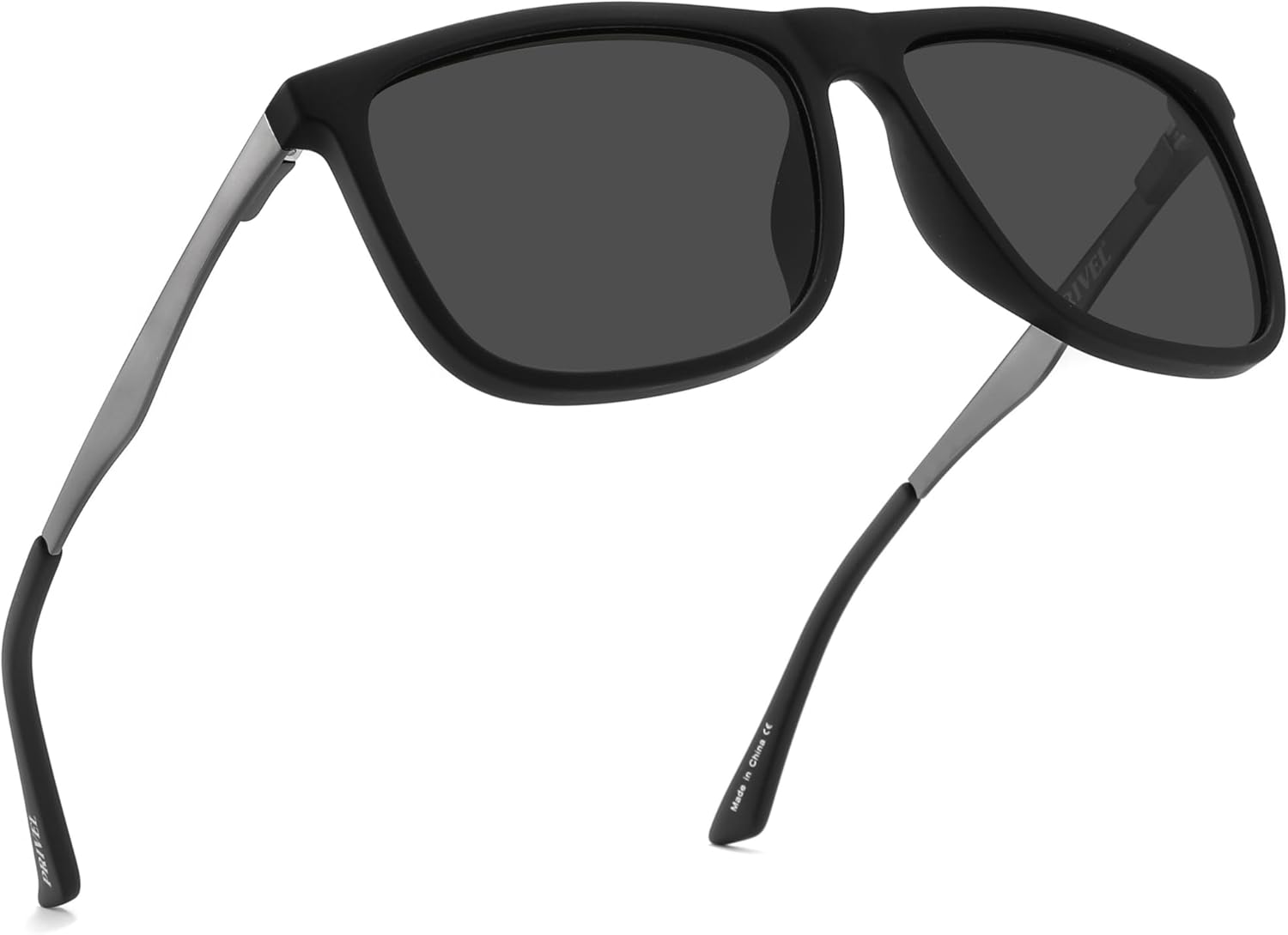 

Солнцезащитные очки XXL размера 155 мм, поляризованные, квадратной формы, для больших широких голов, мужские, с защитой UV400, прямоугольные PRIVEL, Matte Rubber Black | Polarized Grey