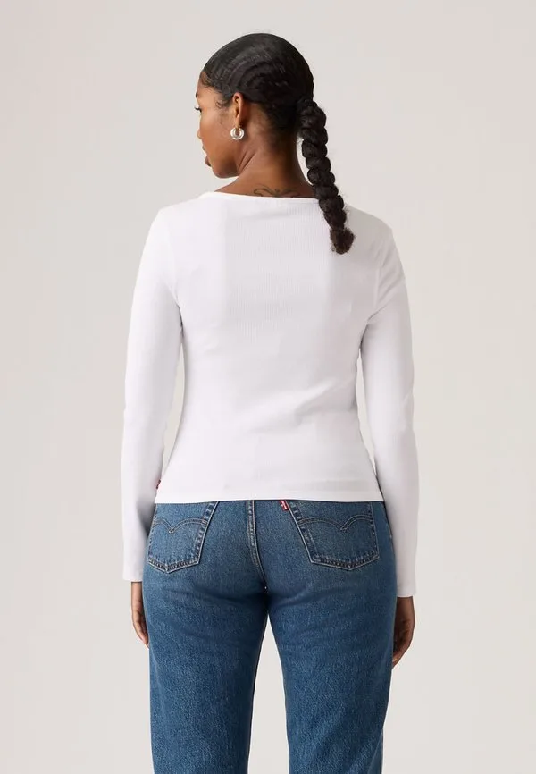 Незаменимая блузка с длинными рукавами Levi'S, Bright White — фото 3