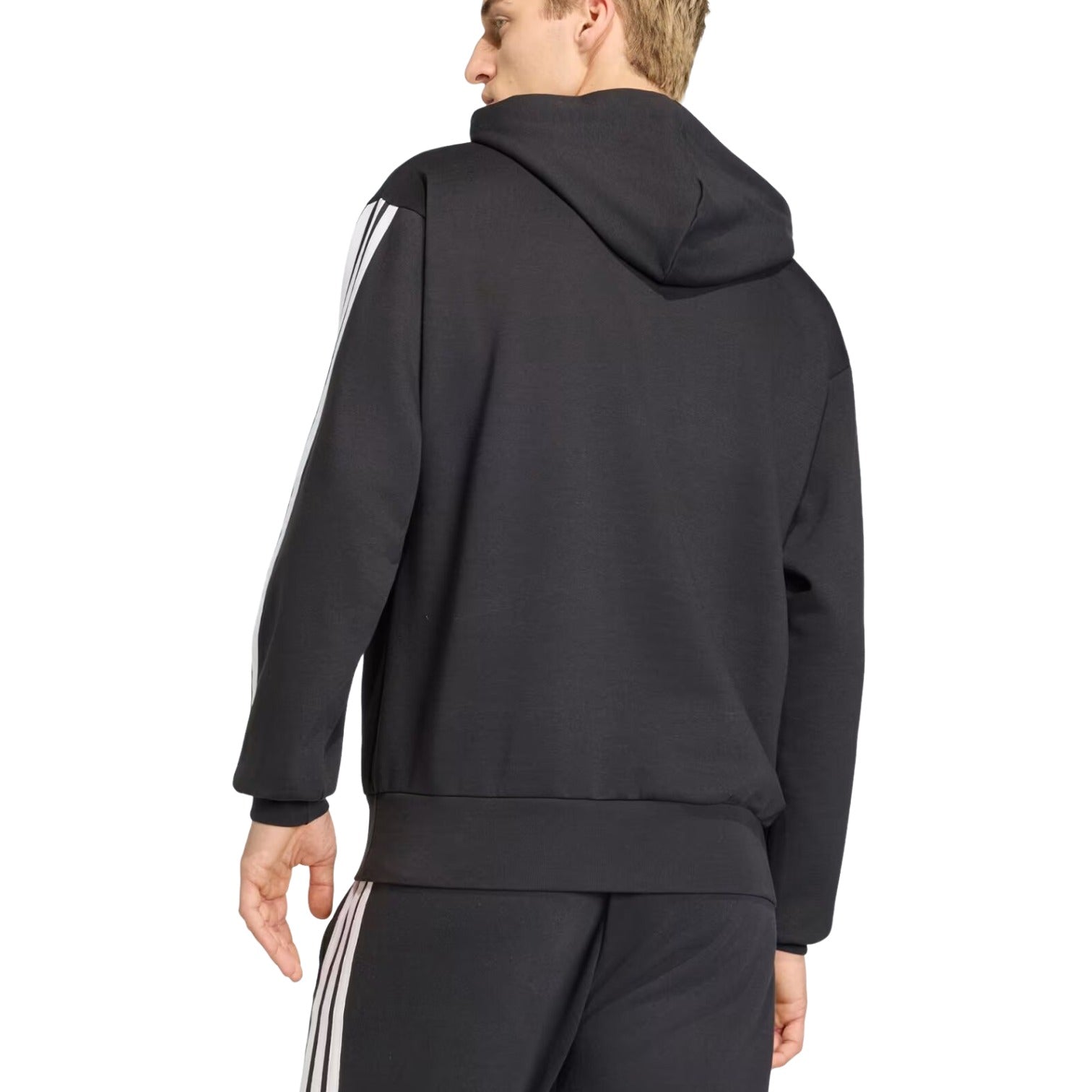Толстовка Adidas Germany DNA Fleece Hoodie 'Black' — фото 3