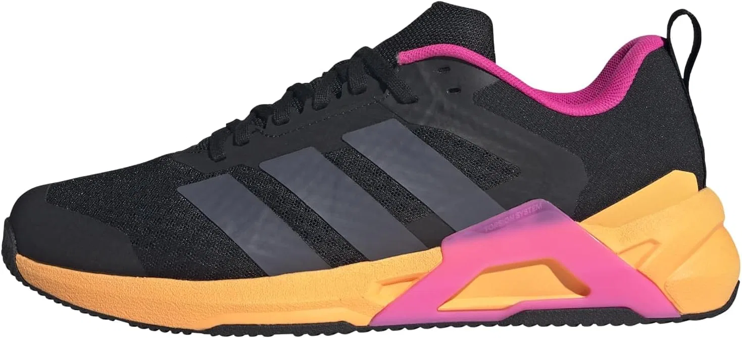 Мужские тренировочные кроссовки Adidas Dropset Control, Core Black Aurora Onix Shock Pink