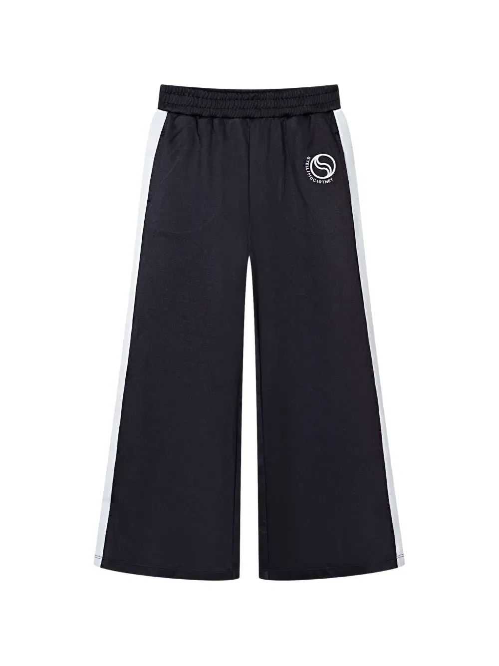 Спортивные брюки с логотипом Stella McCartney Kids, черный