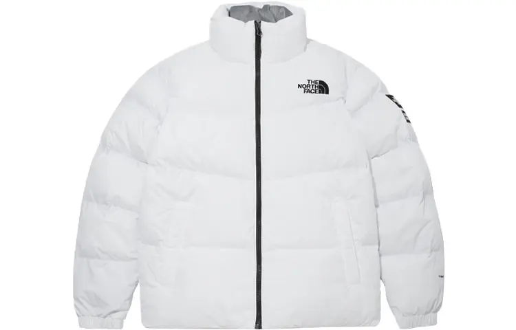 

Стеганая куртка унисекс белая The North Face, белый