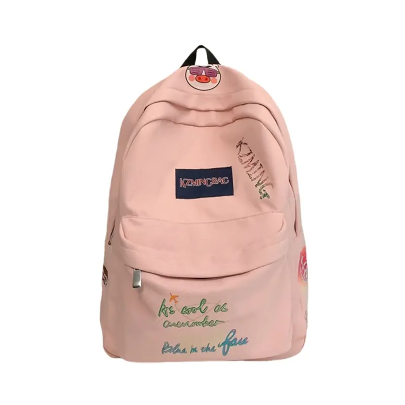 

NX DOUGHNUT Нейлоновый рюкзак, Graffiti Style-Pink Charm Not Included