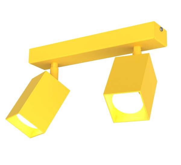 

Потолочный светильник Lumicom Brick M, желтый