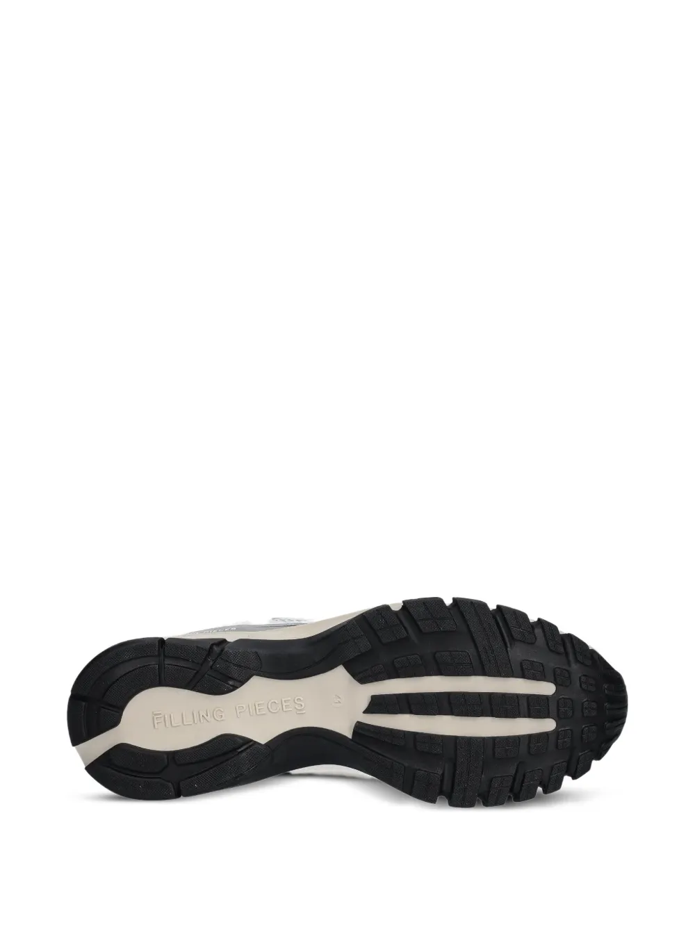 Кроссовки Oryon из кожи с сетчатыми вставками Filling Pieces, серый — фото 4