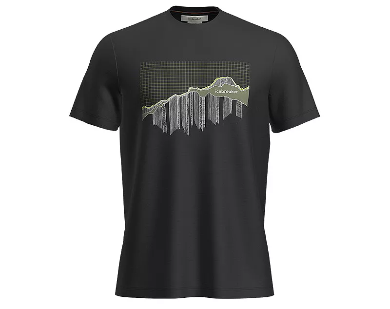 

Мужская футболка Icebreaker Merino 150 Tech Lite III с коротким рукавом, черный
