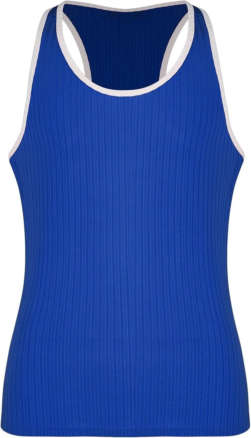Мужской топ без рукавов, цветовой блок, Generic, Z11 Knit Blue — фото 3