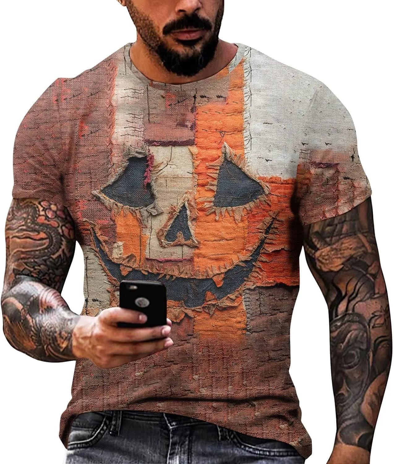 

Мужская футболка с принтом FlekmanArt