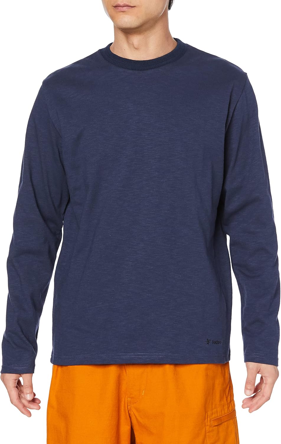 

Мужская футболка Foxfire 5215309 с двойной окантовкой и фактурной поверхностью, темно-синий