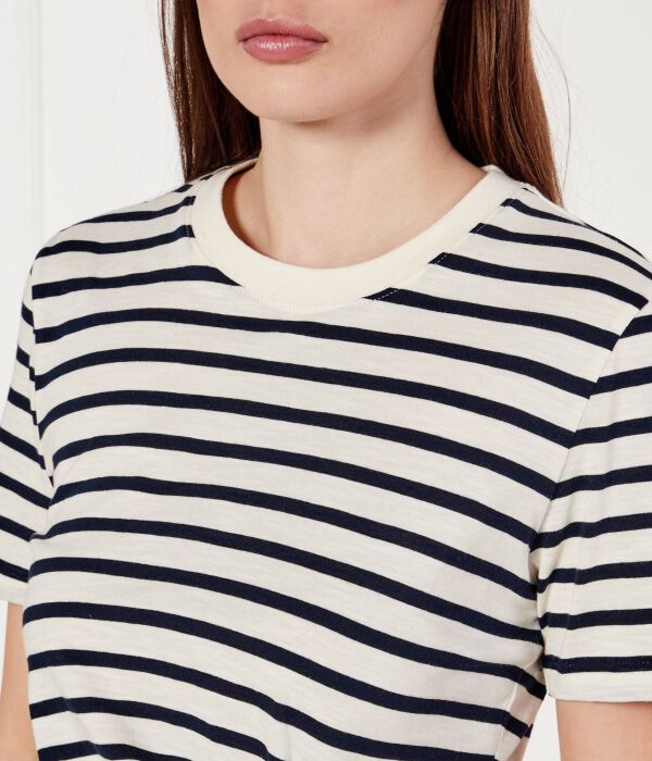 Блуза Regular fit Tommy Hilfiger, экрю — фото 4