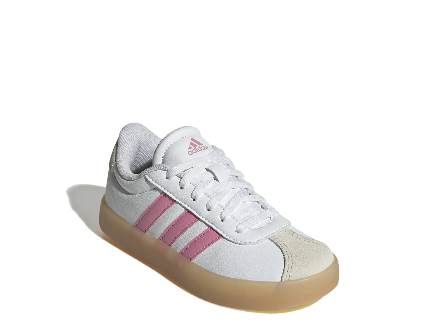 

Кроссовки VL Court 3.0 Sneaker Adidas, белый/розовый