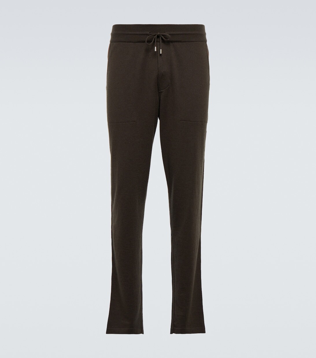 

Спортивные штаны из кашемира и хлопка Loro Piana, черный