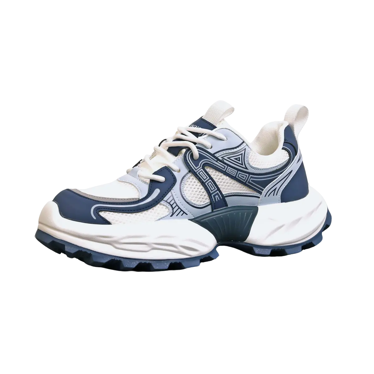 

Banas Кроссовки VNNSIJIE Collaboration Low Top мужские повседневные бело-голубые, цвет White Blue