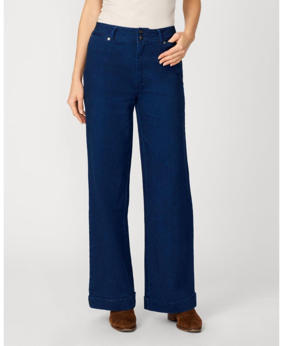 

Женские джинсы средней посадки прямого кроя на каждый день Cable & Gauge, Dark denim blue