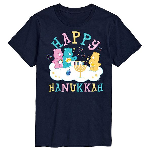 

Футболка Big & Tall Care Bears Happy Hanukkah Licensed Character, Navy