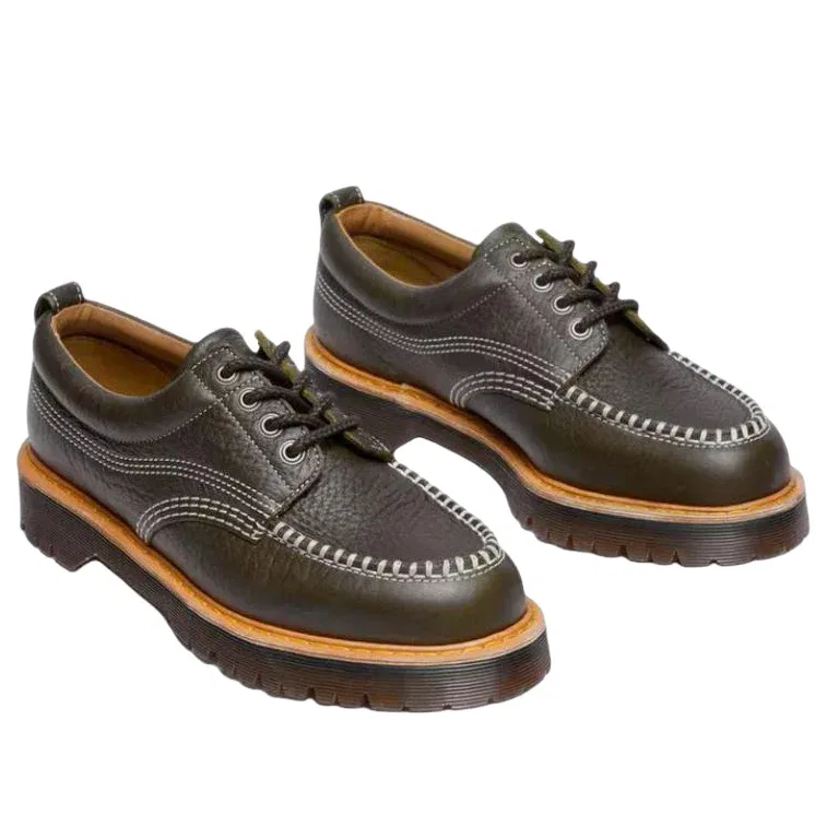 Лоферы Dr. Martens Lowell 'Dms Olive' 42445300, коричневый — фото 3