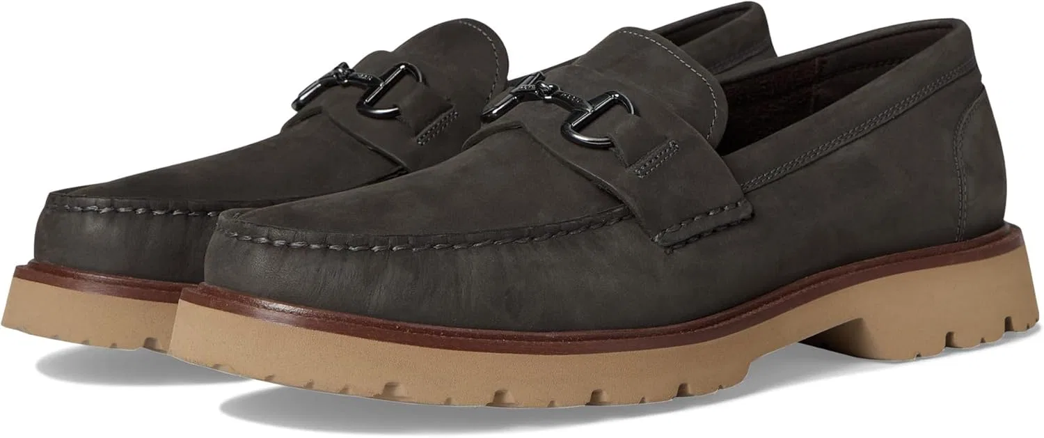 Мужские туфли Cole Haan - American Classics BitSlipper, 2-Raven Nbk Dk Latte