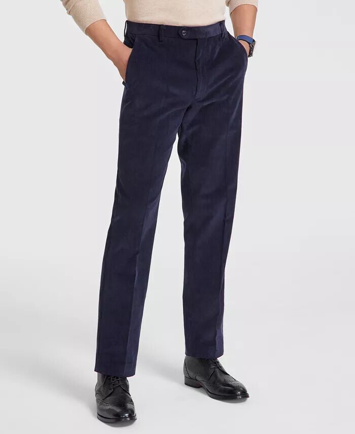 

Мужские брюки Modern-Fit Solid Corduroy Tommy Hilfiger, синий