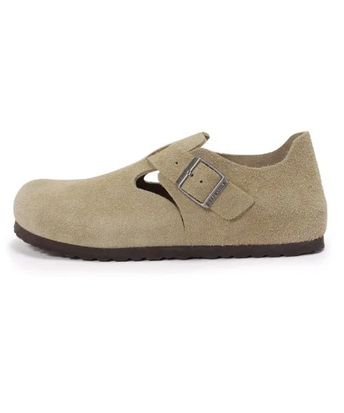 Мужские и женские сандалии Birkenstock London Suede — фото 2