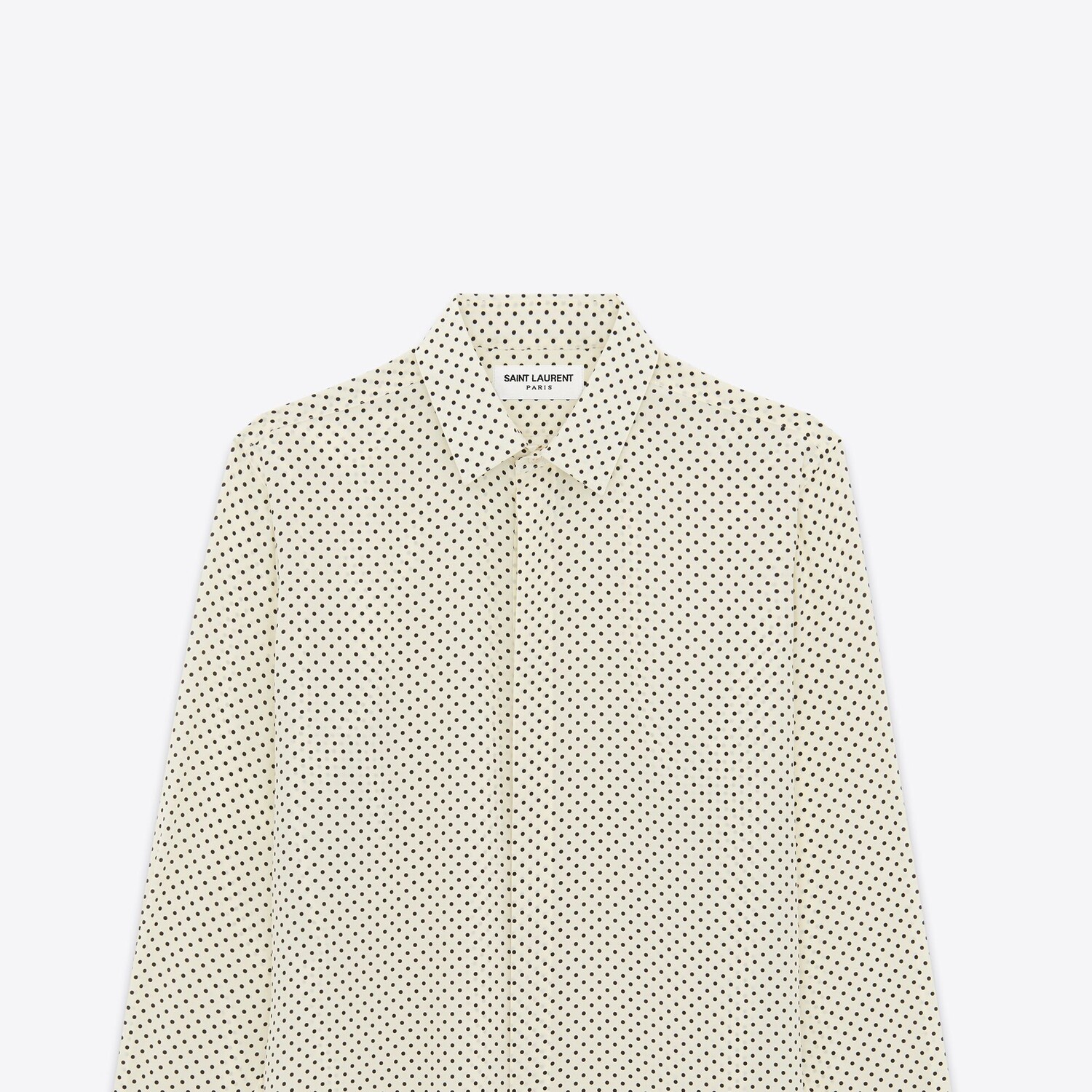 Рубашка мужская Off White Saint Laurent, кремовый — фото 3