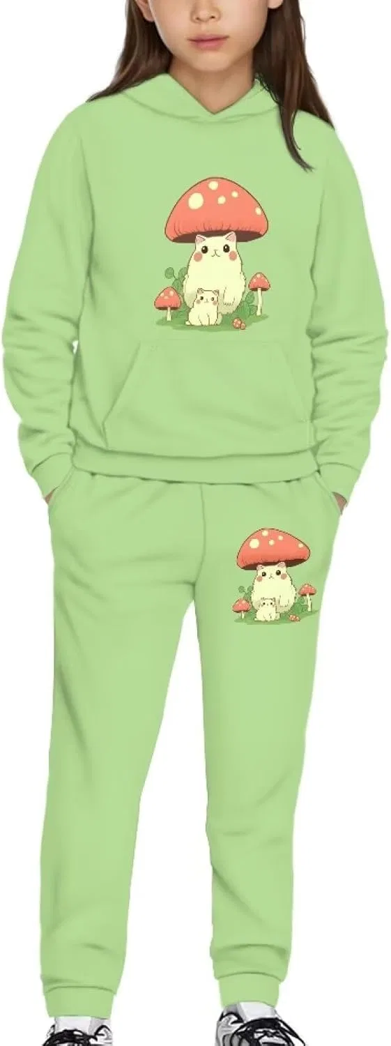 Детский спортивный костюм с капюшоном Uppodwarkid, 2 предмета, Mushroom
