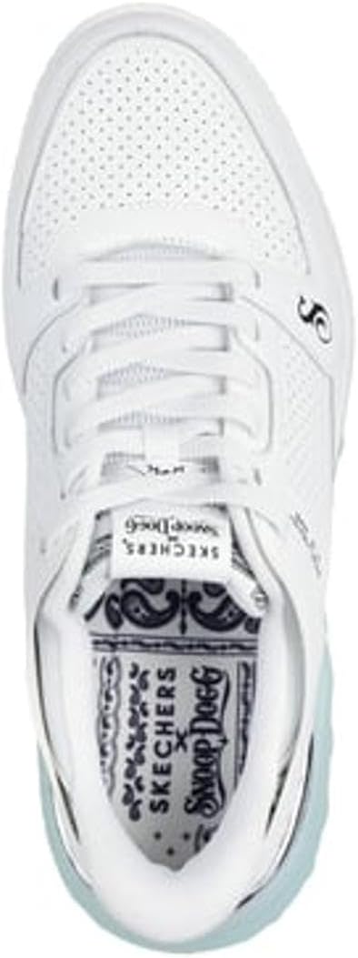 Мужские слипоны Skechers Skechers X Snoop Dogg Sizzle Snoop Sizzle Toke, белый — фото 3
