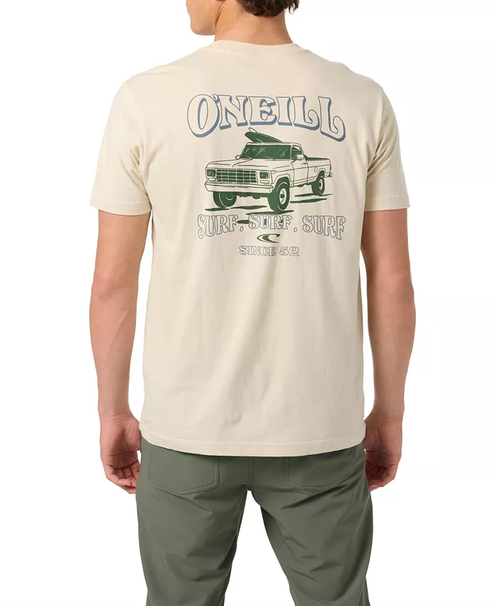 

Мужская футболка для повседневной носки O'Neill, коричневый