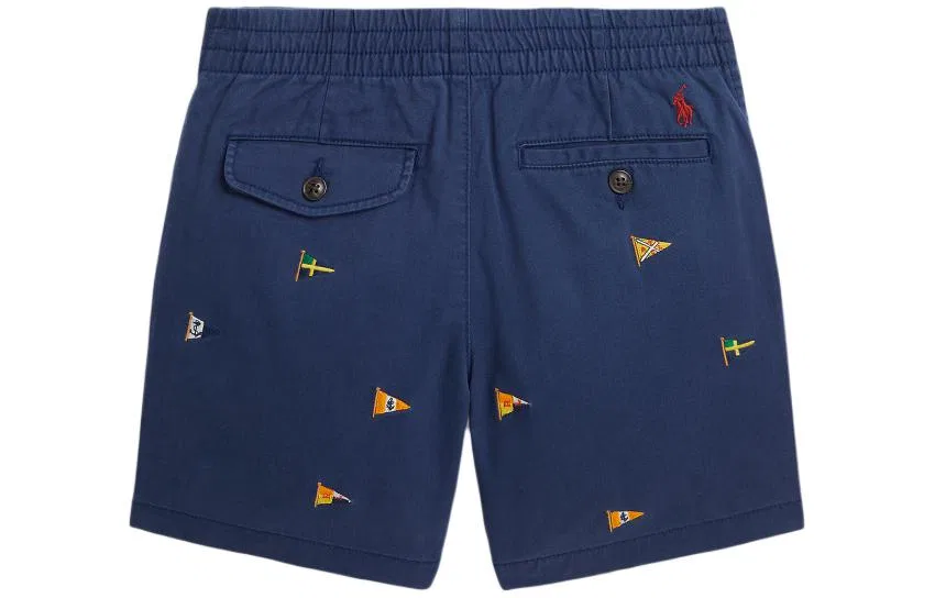 Шорты детские темно-синие Polo Ralph Lauren — фото 3