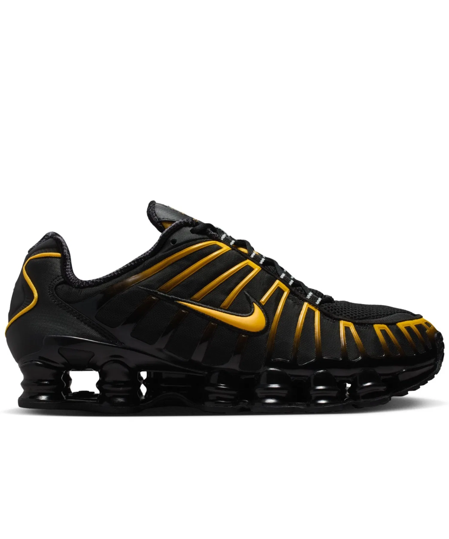 Мужские кроссовки NIKE Shox TL чёрные — фото 4