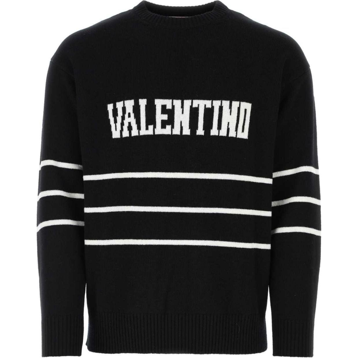 

Свитер мужской черный Valentino