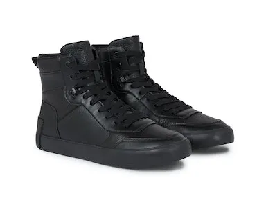

Ботинки на шнуровке Calvin Klein Jeans "VULC MID LACEUP LTH IN LUM", с высоким голенищем, черный