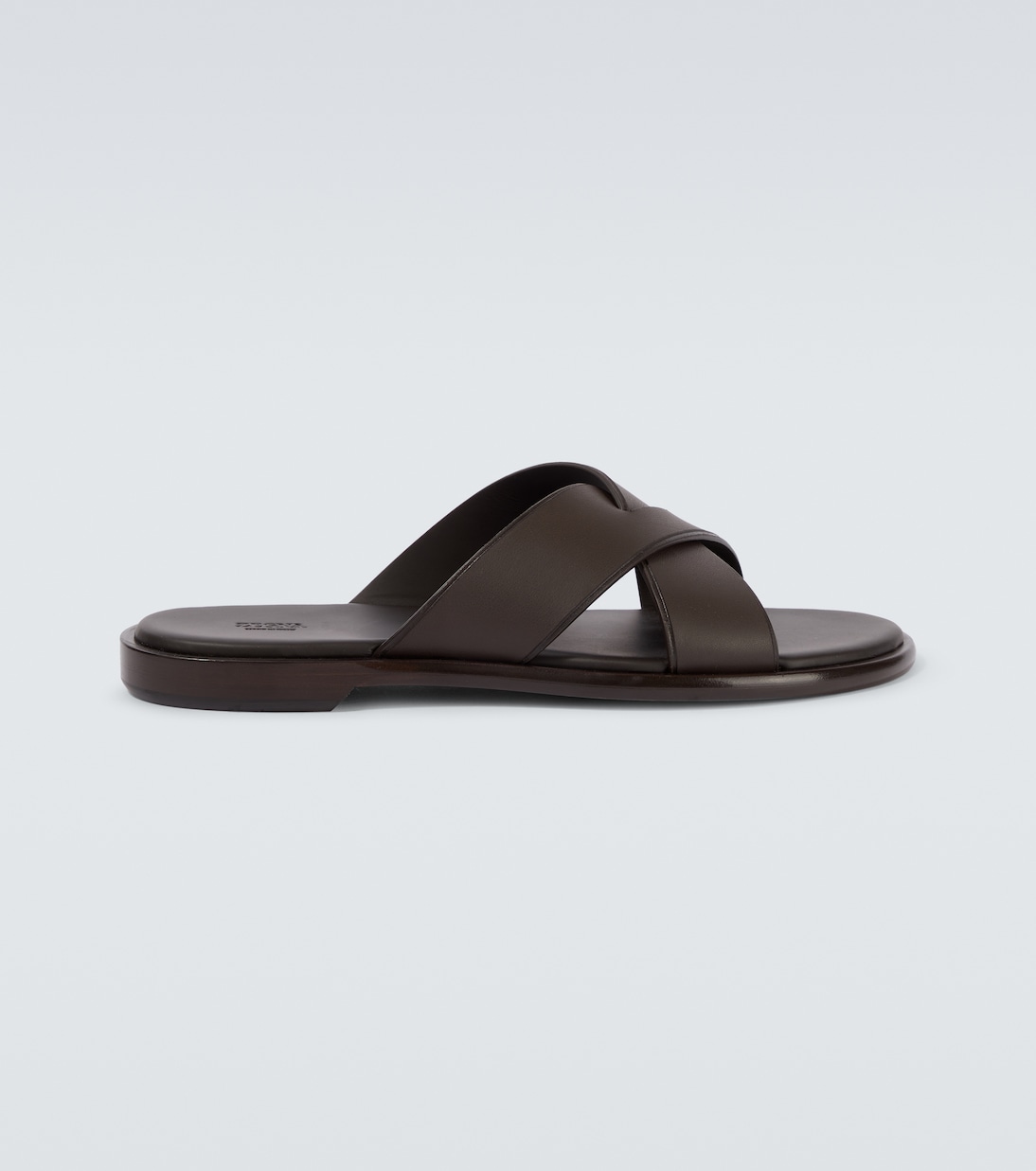 

Кожаные сандалии Zegna, Testa Di Moro