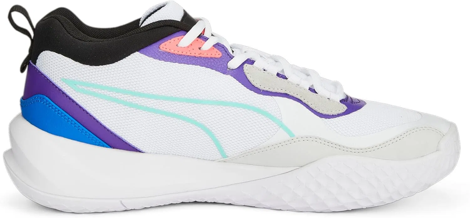 Мужские кроссовки PUMA Playmaker Pro Splatter, Puma White Team Violet — фото 3