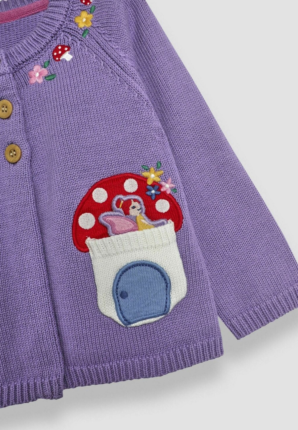 

Кардиган REGULAR FIT JoJo Maman Bébé, фиолетовый