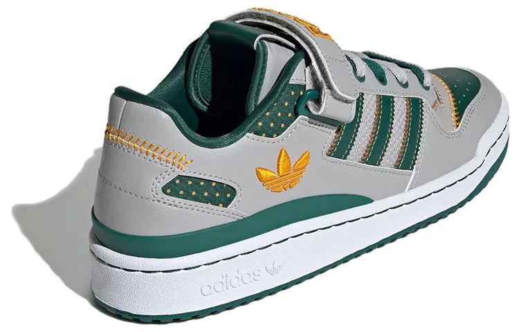 Кроссовки для скейтбординга adidas originals FORUM, зеленый — фото 4