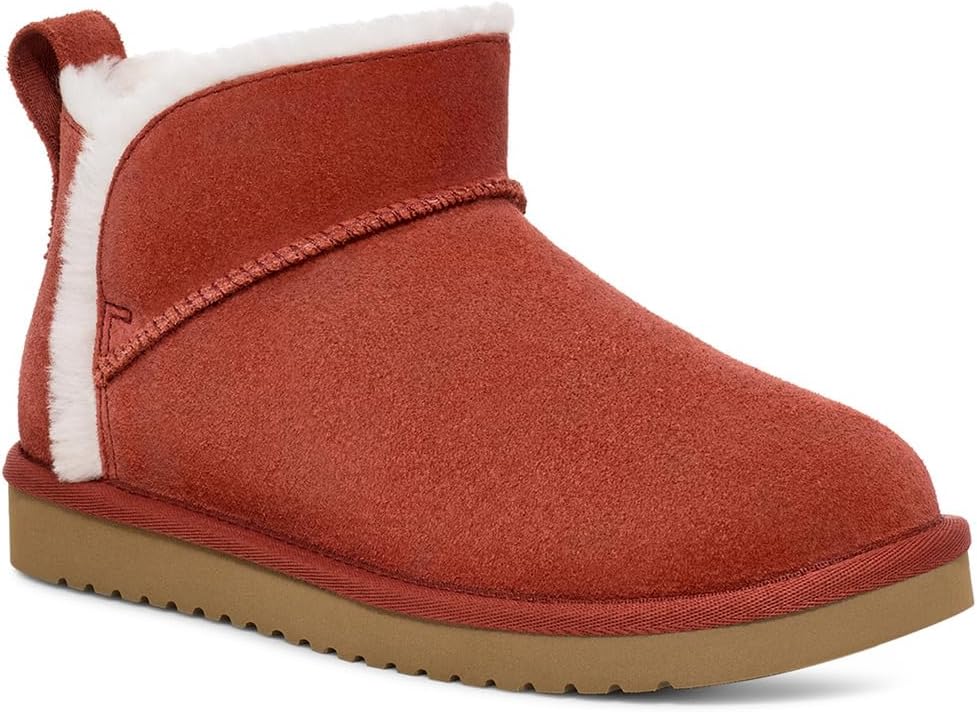 Женские угги Koolaburra by UGG Koola Ultra Mini замшевые короткие, красный