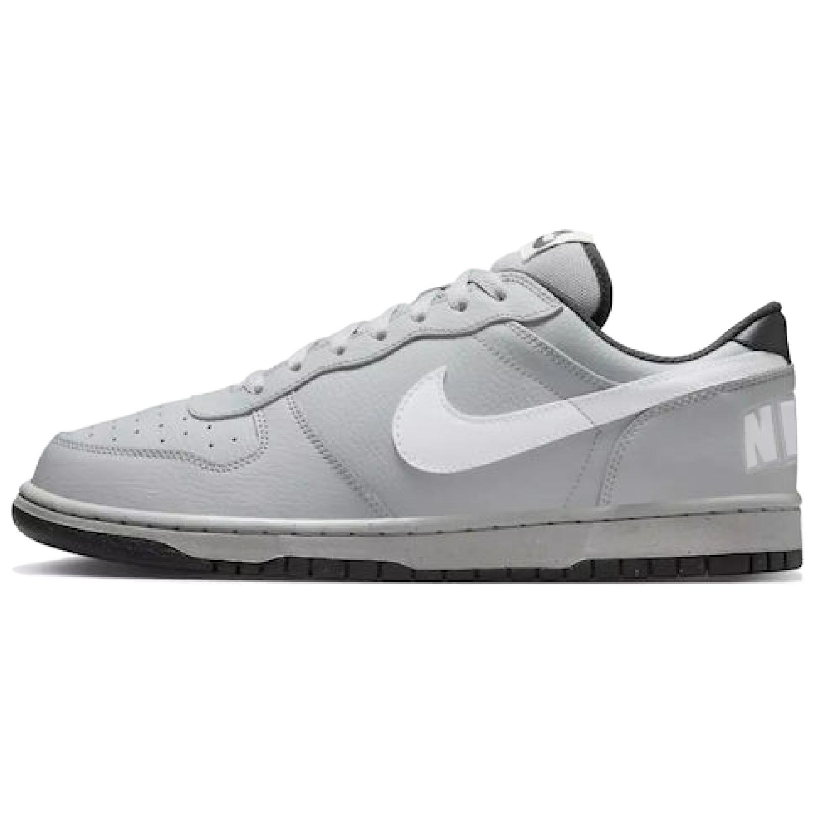 

Nike Большие мужские скейтерские кройки лоу-топ серого цвета, цвет Gray