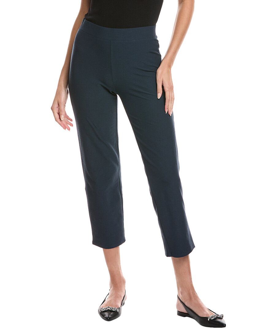 

EILEEN FISHER Petite Прямые укороченные брюки, синий