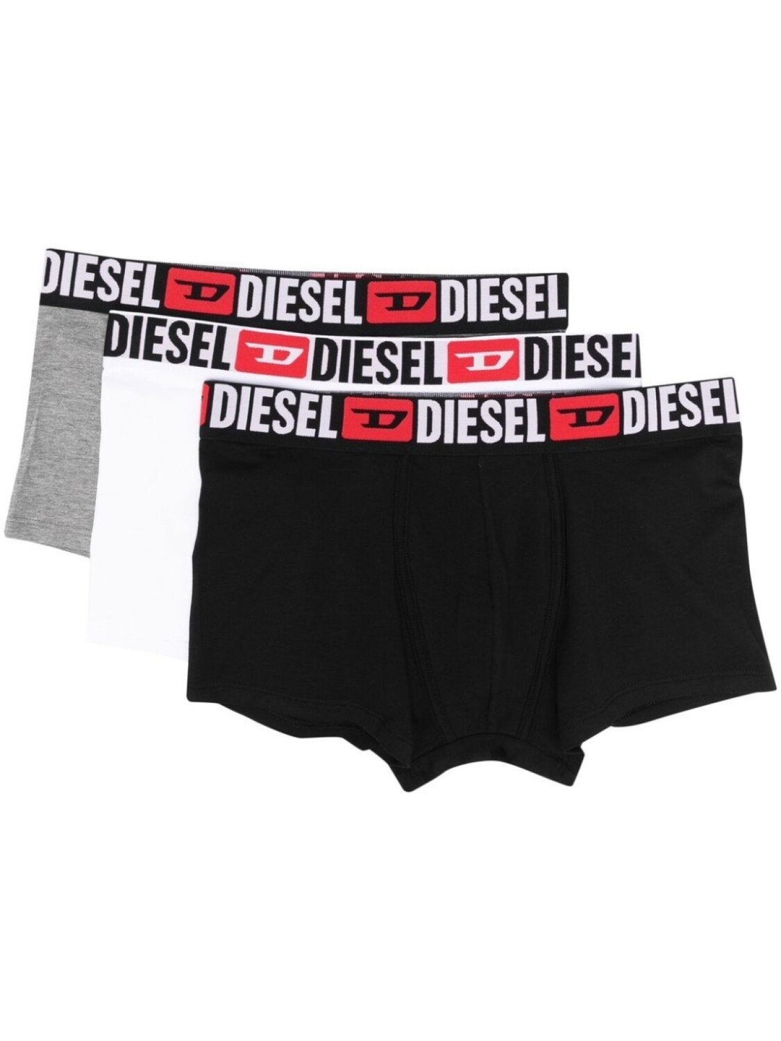 

Diesel комплект из трех трусов-брифов Umbx-Damien, черный