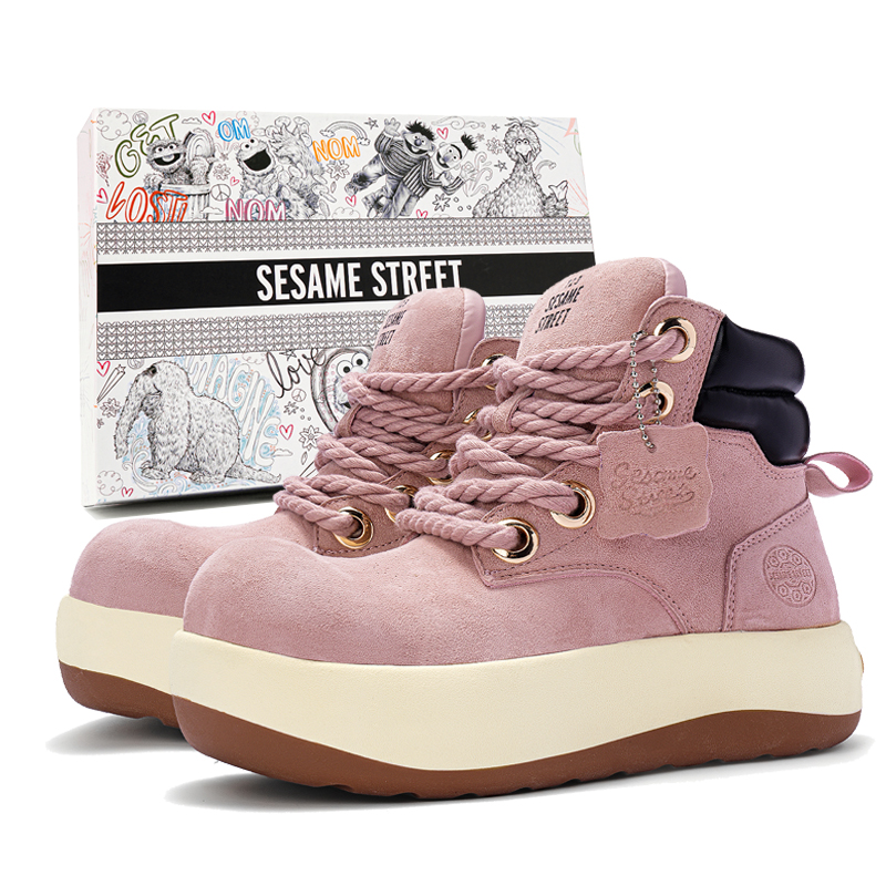 

SESAME STREET Мартин Бут унисекс - персиковый розовый [Классика], цвет Peach Pink[Classic]