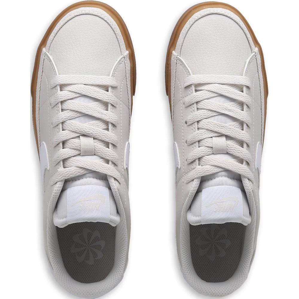 Кожаные кроссовки Court legacy от Nike, tan/gum — фото 4