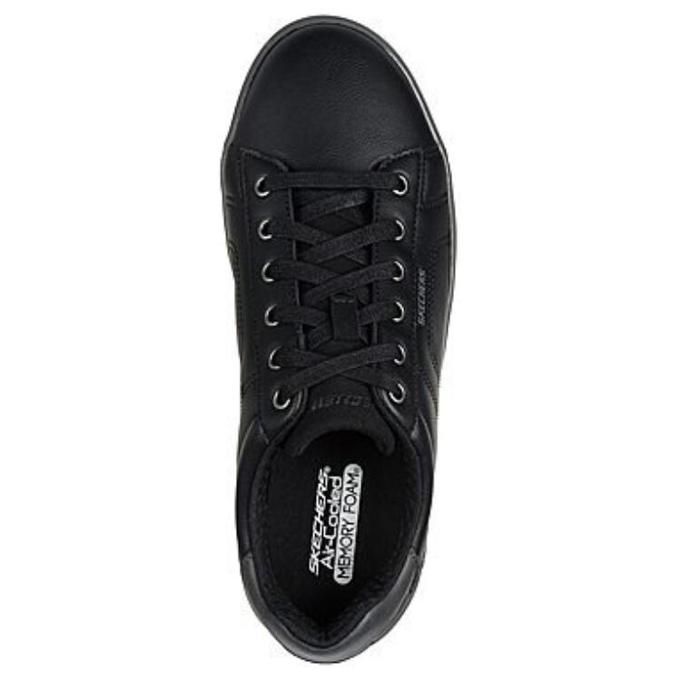 Мужские повседневные мужские низкие черные Skechers — фото 4