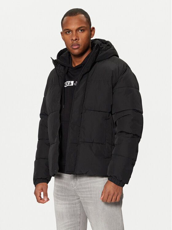 

Пуховик стандартного кроя Jack&Jones, черный