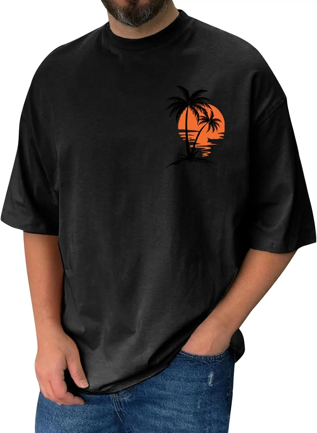 

Футболка мужская RTRDE летняя с принтом, S-5XL