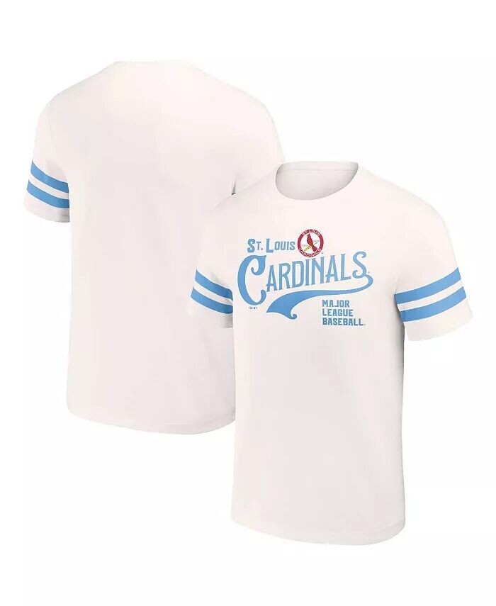 

Мужская футболка Darius Rucker Collection by Cream St. Louis Cardinals Yarn Dye в винтажном стиле Fanatics