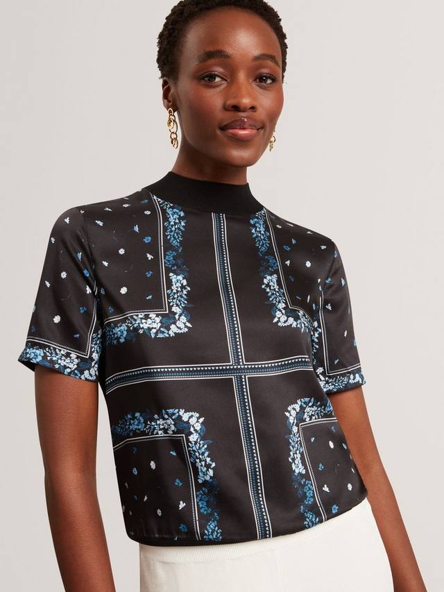 

Футболка с круглым вырезом без рукавов Ted Baker