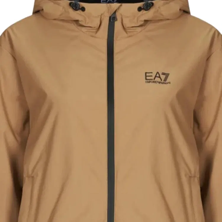 Куртка Emporio Armani EA7 мужская кофе — фото 3