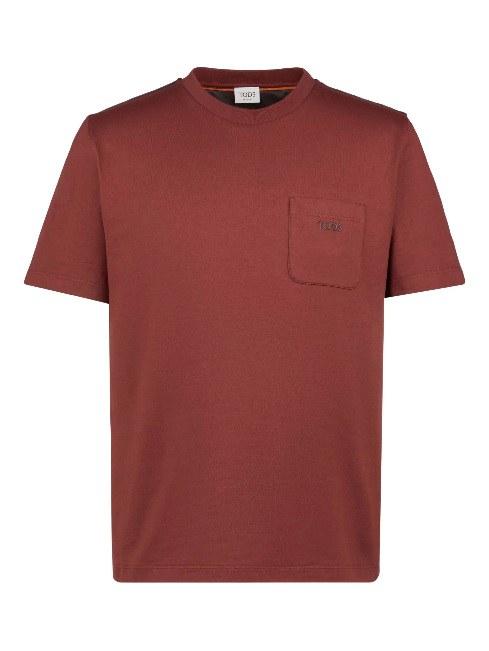 

Футболка в стиле колор-блок Tod'S, коричневый