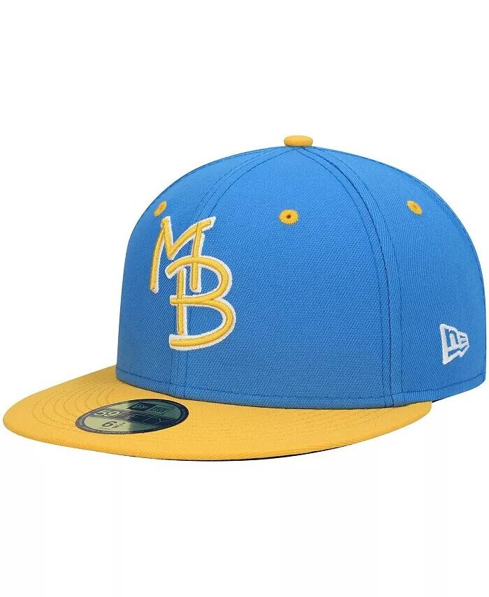 

Мужская приталенная шляпа Royal Myrtle Beach Pelicans Authentic Collection Team Alternate 59Fifty New Era